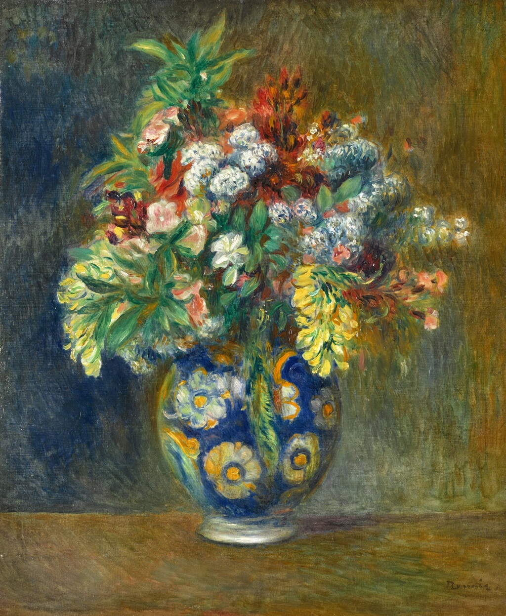 View full screen - View 1 of Lot 61. Fleurs dans un vase.