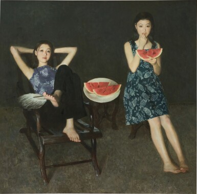 View full screen - View 1 of Lot 1071. Chen Yanning 陳衍寧 | Summer 夏日.