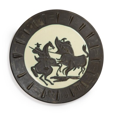 View full screen - View 1 of Lot 13. PABLO PICASSO | SCÈNE DE TAUROMACHIE (A. R. 412).