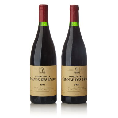 View full screen - View 1 of Lot 462. Domaine de la Grange des Pères 2004 (2 BT).