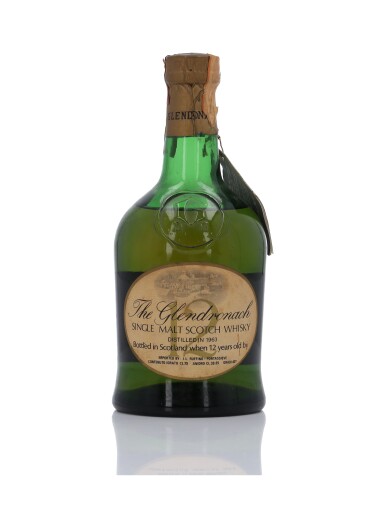 View full screen - View 1 of Lot 168. The Glendronach 12 Year Old 43.0 abv 1963 (1 Bottle 70cl).