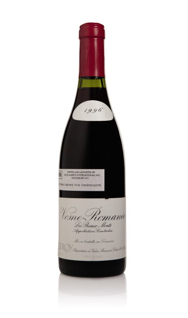 View full screen - View 1 of Lot 167. Vosne Romanée, Les Beaux Monts 1996 Domaine Leroy (2 BT) .