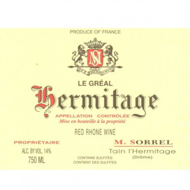View full screen - View 1 of Lot 862. Hermitage, Le Gréal 2003 Marc Sorrel (12 BT).