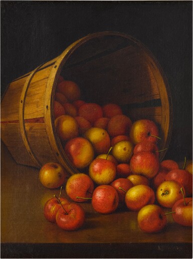 View full screen - View 1 of Lot 1069. Basket of Apples.