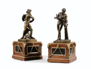 View full screen - View 1 of Lot 39. Neptune and Silenus with the young Hercule.