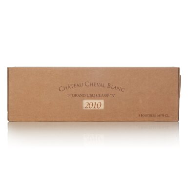 View full screen - View 1 of Lot 61. Château Cheval Blanc 2010 (1 BT).