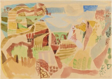 View full screen - View 1 of Lot 137. O.T. (Vulkanische Landschaft am Meer).