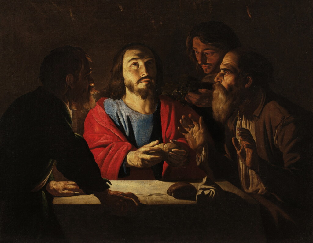 View full screen - View 1 of Lot 281. Supper at Emmaus.