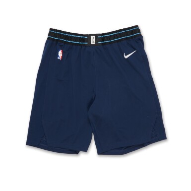 View full screen - View 1 of Lot 91. James Harden Los Angeles Clippers 2023-2024 City Edition Shorts | Probable Wear.