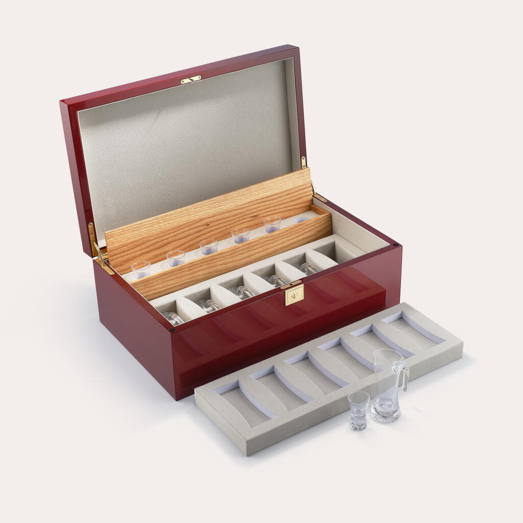 View full screen - View 1 of Lot 8878. A box set of baijiu wine divider, Circa 2023 | 江詩丹頓 | 白酒分酒器套裝,約2023年製.