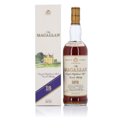 View full screen - View 1 of Lot 44. The Macallan 18 Year Old Sherry Oak 43.0 abv 1978 (1 Bottle 75cl).