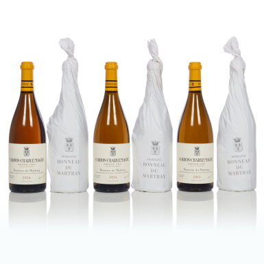 View full screen - View 1 of Lot 84. Corton Charlemagne 2014 Bonneau du Martray (6 BT).