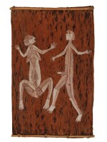 Male Mimih Propositioning a Female Mimih, circa 1975