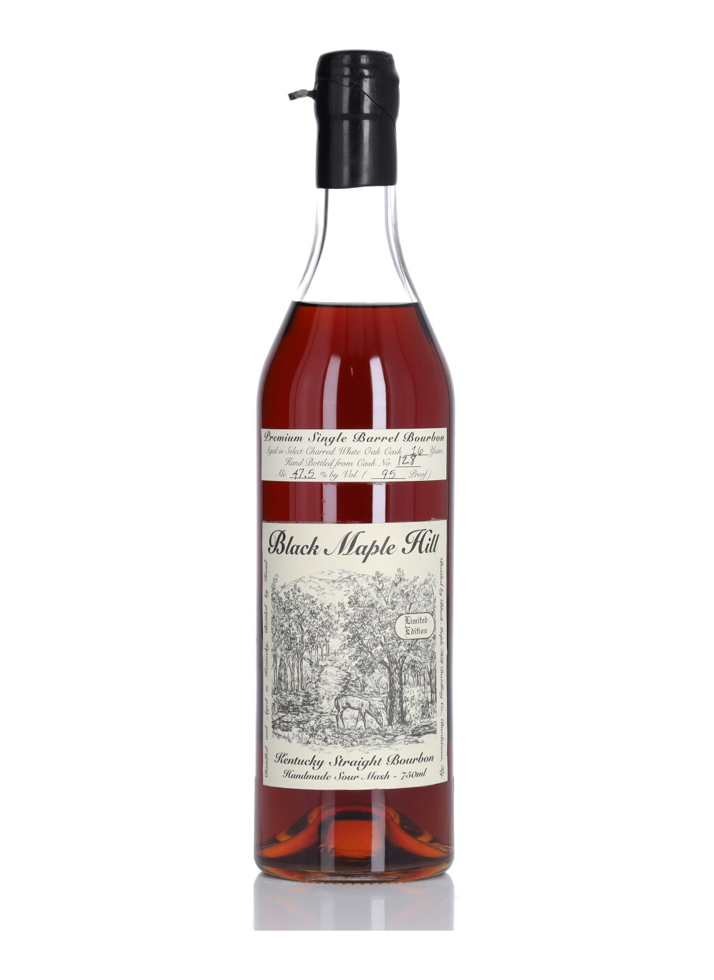 View full screen - View 1 of Lot 158. Black Maple Hill Single Barrel Bourbon 16 Year Old 95 Proof NV (1 Bottle 75cl).