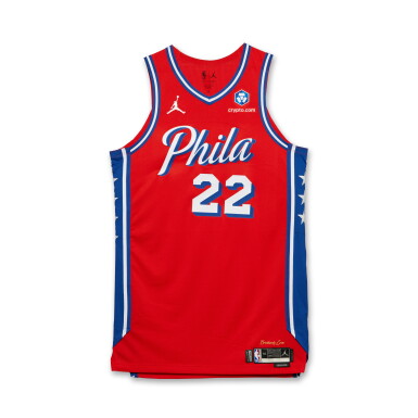 View full screen - View 1 of Lot 36. Johni Broome Philadelphia 76ers 2025-2026 Emirates NBA Cup Game Issued Statement Edition Jersey .