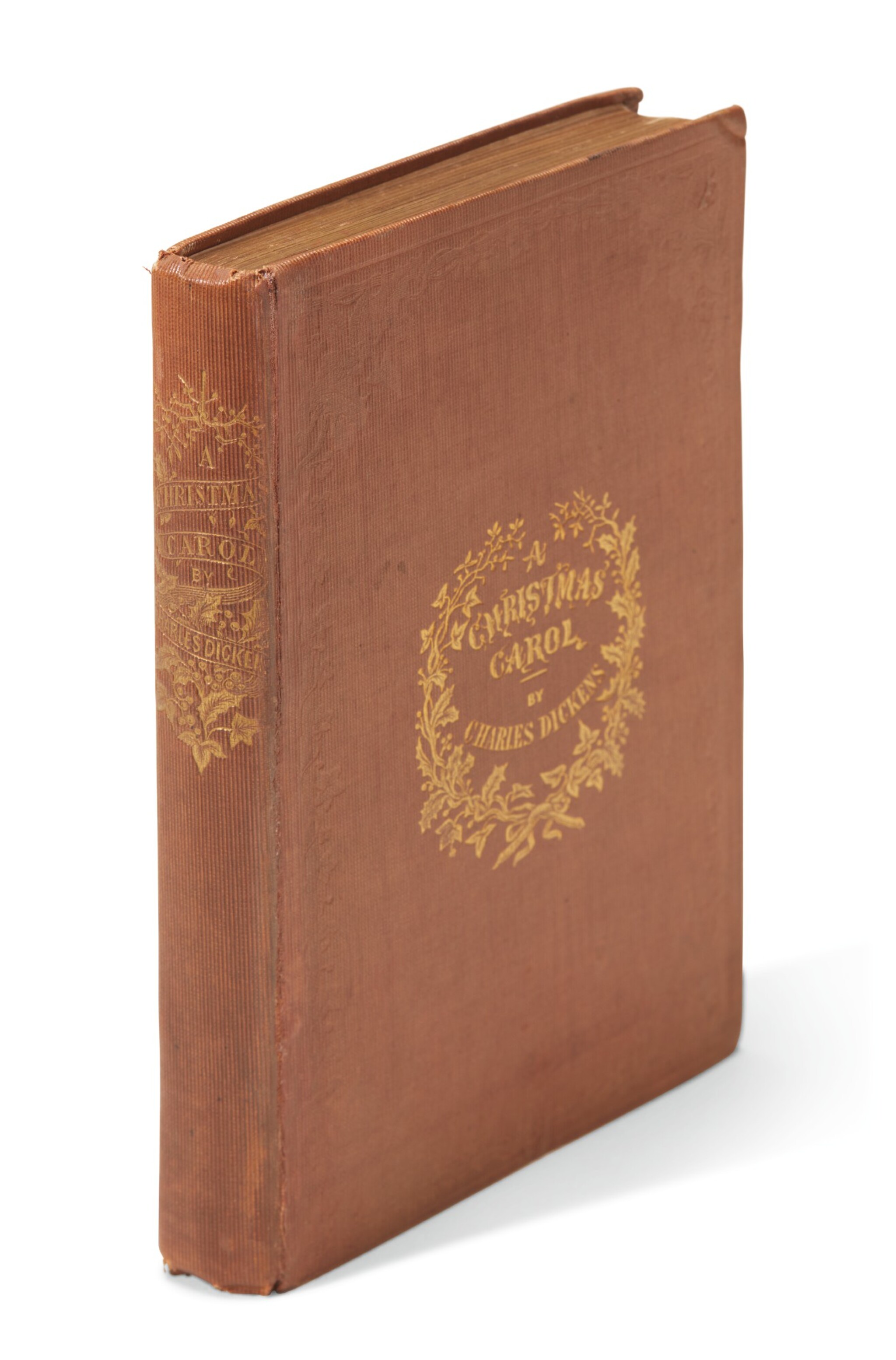 Dickens A Christmas Carol 1843 First Edition Red And Green Title Page Cream Endpapers Stave One Charles Dickens The Lawrence Drizen Collection Books Manuscripts Sotheby S Charles Dickens A Christmas Carol First Edition