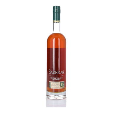 View full screen - View 1 of Lot 160. Sazerac Rye 18 Year Old 2017 Release 90 Proof 1998 (1 BT 75cl).