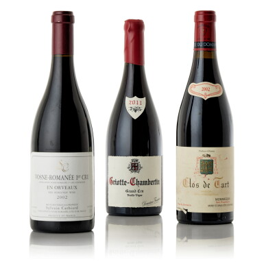 View full screen - View 1 of Lot 8400. Burgundy Red Mixed lot (3 BT).
