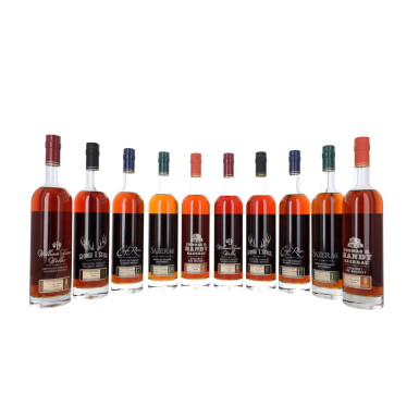 View full screen - View 1 of Lot 544. Buffalo Trace Antique Collection 2019 & 2020 NV (10 BT75).