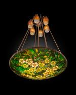 A Rare "Allamanda" Chandelier