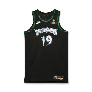 View full screen - View 1 of Lot 86. Joan Beringer Minnesota Timberwolves 2025-2026 Game Issued Classic Edition Jersey.