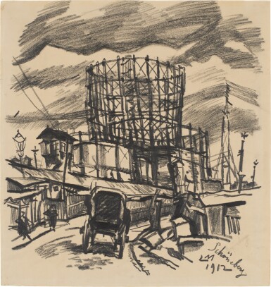 View full screen - View 1 of Lot 36. Schöneberg (Gasometer).