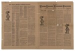 (BASEBALL) | Promotional brochure for a touring team of "Bloomer Girls": The Young Ladies' Athletic Journal, 1889