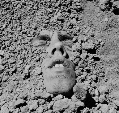 View full screen - View 1 of Lot 2. Untitled (Face in Dirt).