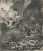 The Angel appearing to the Shepherds (B., Holl. 44; New Holl. 125)