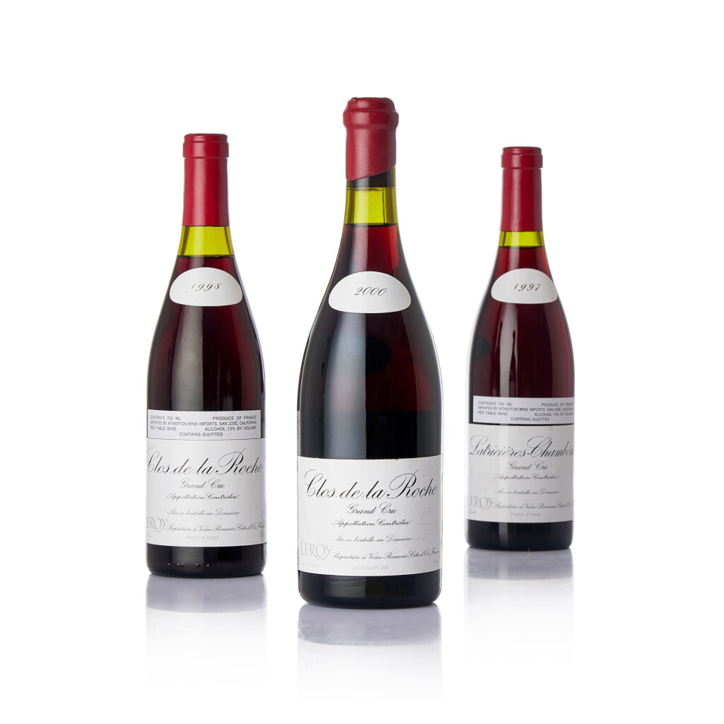 View full screen - View 1 of Lot 3089. Clos de la Roche 2000 Domaine Leroy (2 BT).