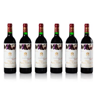 View full screen - View 1 of Lot 155. Château Mouton Rothschild 1992 (12 BT).
