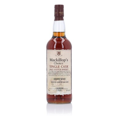 View full screen - View 1 of Lot 315. Longmorn MacKillop's Choice 35 Year Old Cask #910 43.0 abv 1968 (1 Bottle 75cl).