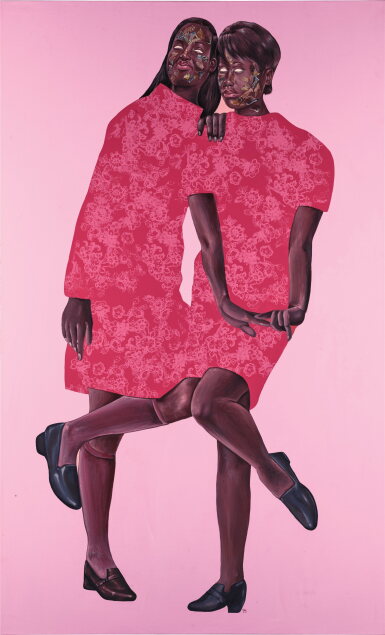 View full screen - View 1 of Lot 320. Cross Legged Sisters.