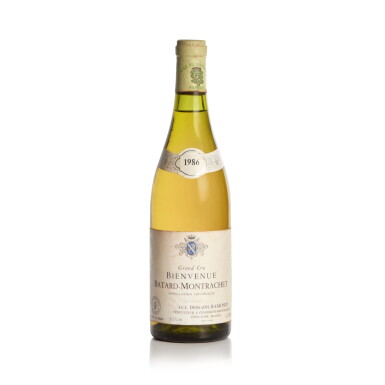 View full screen - View 1 of Lot 504. Bienvenues Bâtard Montrachet 1986 Domaine Ramonet (1 BT).
