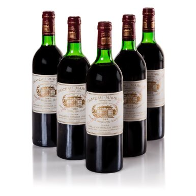 View full screen - View 1 of Lot 267. Château Margaux 1982 (5 BT).