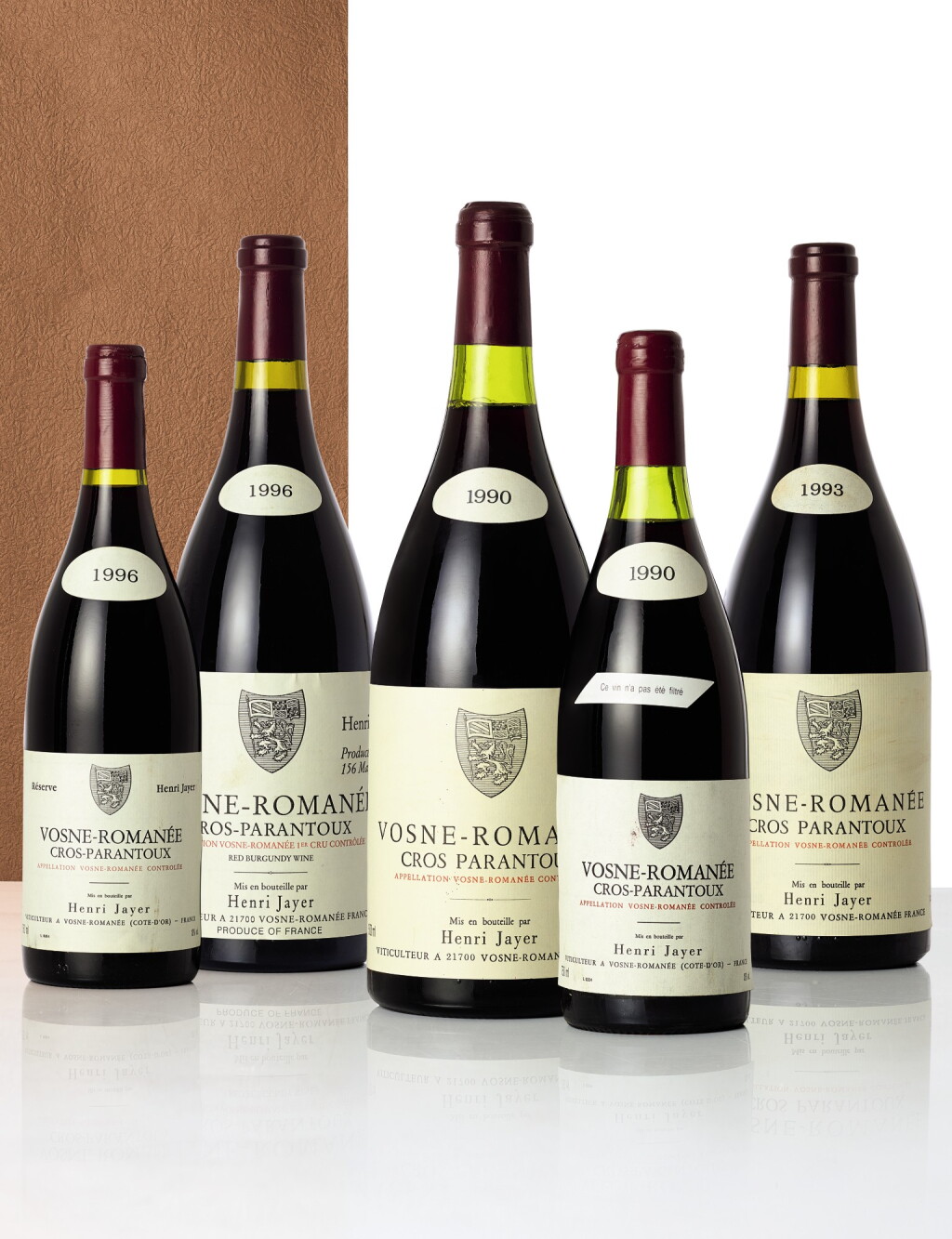 View full screen - View 1 of Lot 6028. Vosne Romanée, Cros Parantoux 1996 Henri Jayer (12 BT).