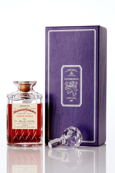 View full screen - View 1 of Lot 7840. Macallan Glenlivet Gordon & MacPhail 70 proof 1937 (1 BT75).