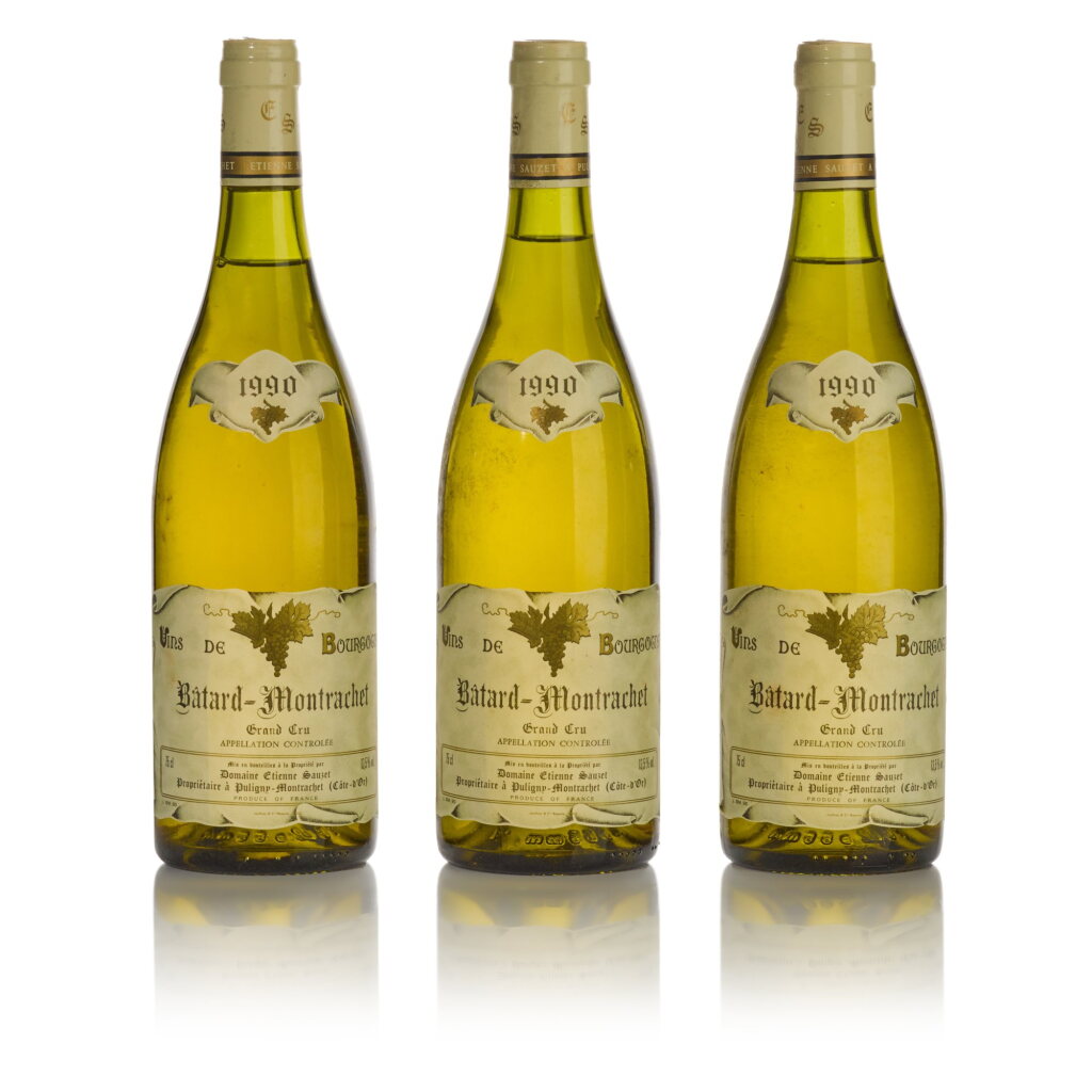 View full screen - View 1 of Lot 245. Bâtard Montrachet 1990 Etienne Sauzet (9 BT).