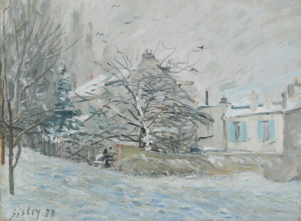 View full screen - View 1 of Lot 145. La Maison sous la neige.