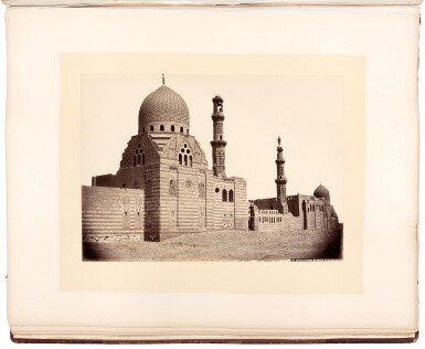View full screen - View 1 of Lot 43. Bonfils | Folio volume of large format photographs of Egypt, Palestine, Greece and Constantinople, circa. 1870s.