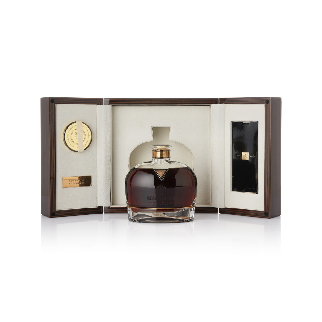 View full screen - View 1 of Lot 7025. The Macallan 1824 Decanter MMXII Release 49.5 abv NV (1 BT70).