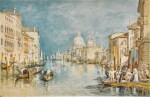 The Grand Canal, with Santa Maria della Salute, Venice