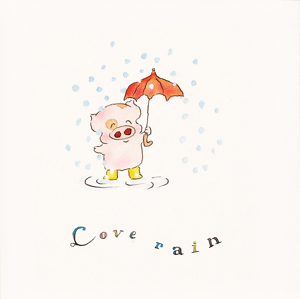 View full screen - View 1 of Lot 824. 麥家碧@麥兜美術室 Love Rain | Alice Mak @ McDull Artroom, Love Rain.