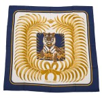 Hermès "Tigre Royal" Silk Twill 90cm
