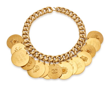 View full screen - View 1 of Lot 95. CHARM NECKLACE, CHANEL.