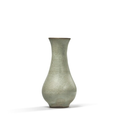 View full screen - View 1 of Lot 230. A small 'Longquan' Guan-type crackled vase, Southern Song dynasty.