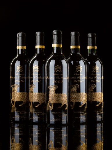 View full screen - View 1 of Lot 172. Château Mouton Rothschild 2000 (9 BT).
