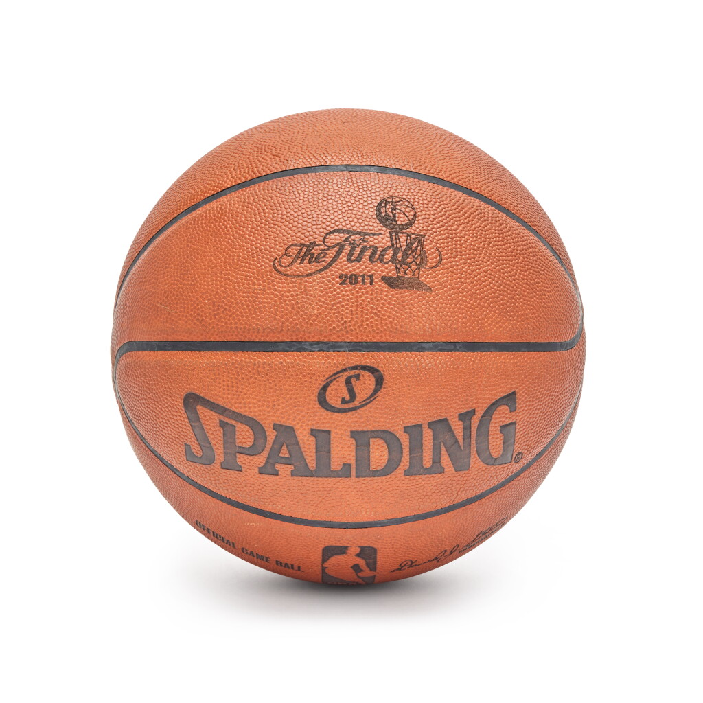 View full screen - View 1 of Lot 35. Game Issued 2011 NBA Finals Ball .