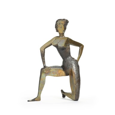 View full screen - View 1 of Lot 224. Kneeling Girl II.