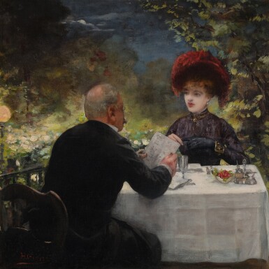 View full screen - View 1 of Lot 127. Le Souper galant.